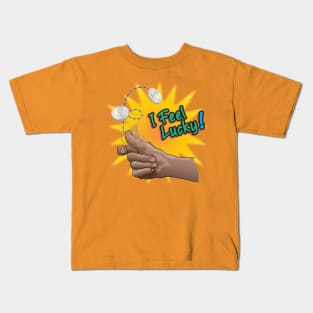 I Feel Lucky! Kids T-Shirt